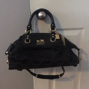 Black coach bag